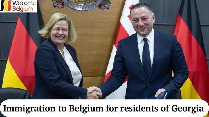 Einwanderung nach Belgien für Einwohner Georgiens