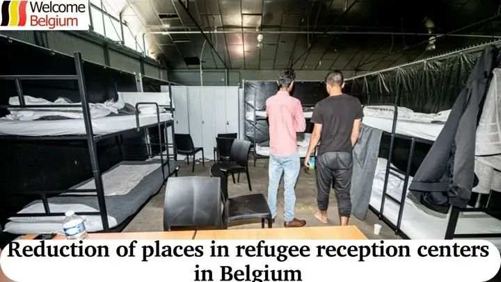 Réduction des places dans les centres d'accueil pour réfugiés en Belgique