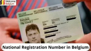 Numéro de registre national en Belgique