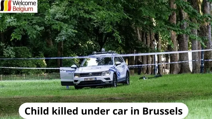 Child killed under car in Brussels