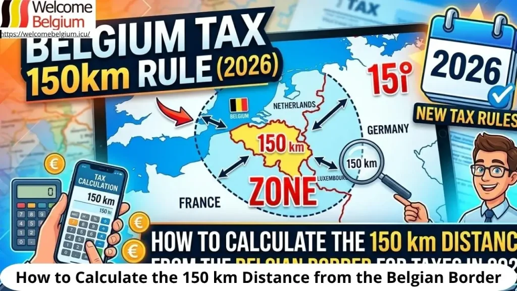 150 km de la frontière belge