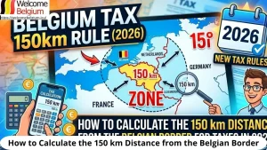 150 km de la frontière belge