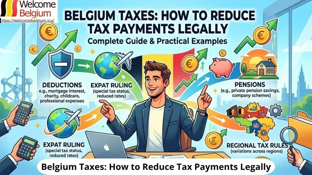 Steuern in Belgien legal senken: Überblick
