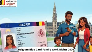 Belgium Blue Card Family Work Rights 2026