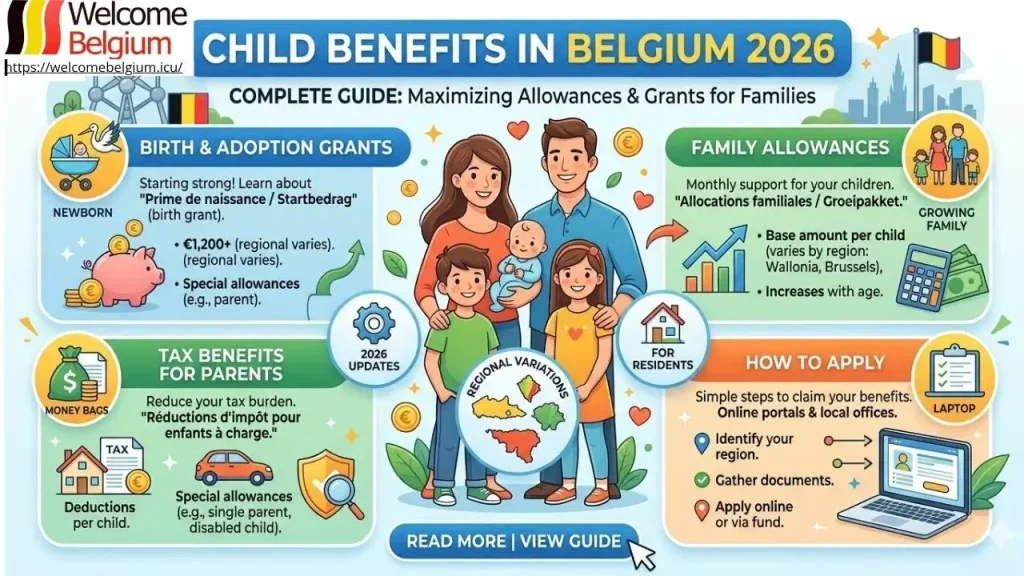 Child and Family Allowances in Belgium in 2026 1 Child Benefits in Belgium 2026: Complete Guide