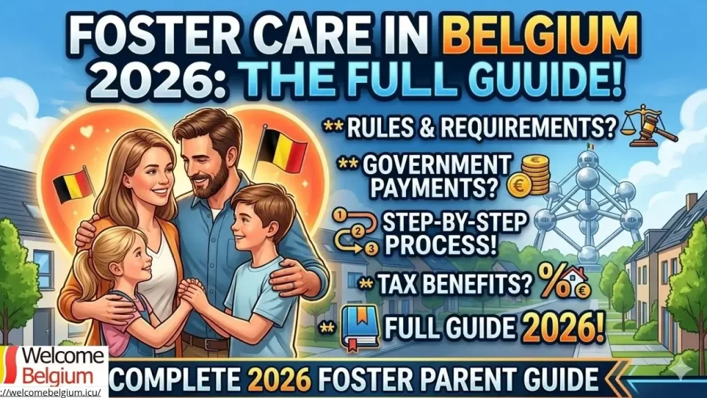 Pflegefamilie Belgien: Kompletter Leitfaden 2026