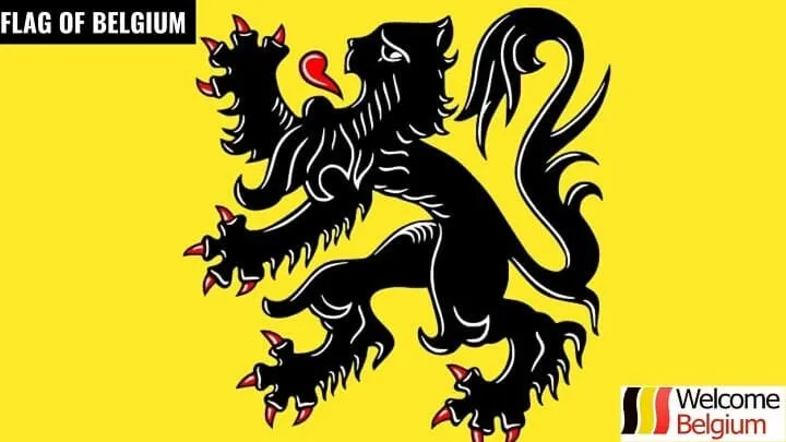 Drapeau non officiel des Flandres