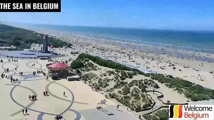 The-sea-in-Belgium-2 De Panne – station balnéaire sur la côte belge